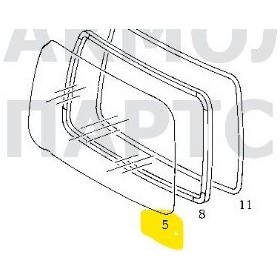 parabrezza tourismo shd/403 shd mercedes a6136710010