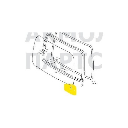 parabrezza tourismo shd/403 shd mercedes a6136710010