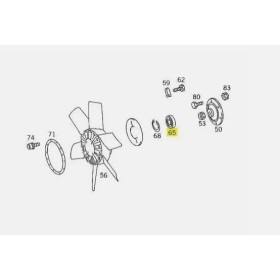 cuscinetto a sfere ntn ec-df1160c840 mercedes A0059814825