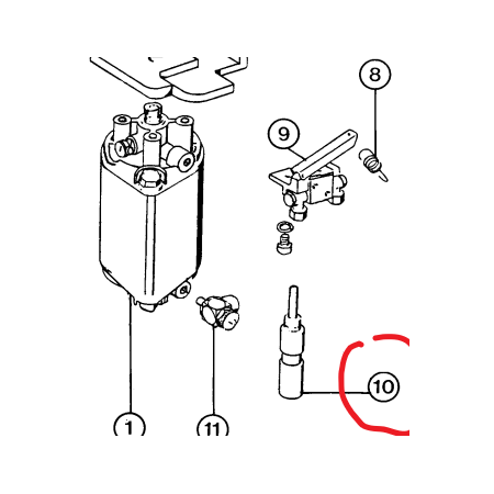 cilindretto di sicurezza porta rotraslante bode iveco 7984834