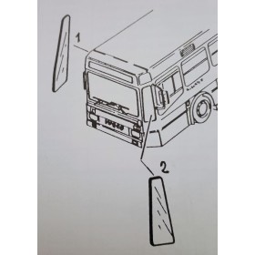 cristallo anteriore laterale dx 471/480 iveco 4833243