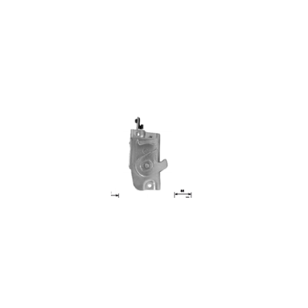 serratura a forcella dx porta lato guida iveco 71100794