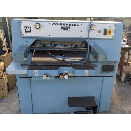 taglierina/ghigliottina carta wohlenberg gw76 larghezza taglio 760mm,