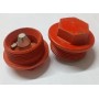 tappo con battuta e calamita dm 30x1,5 testa esagono chiave 22