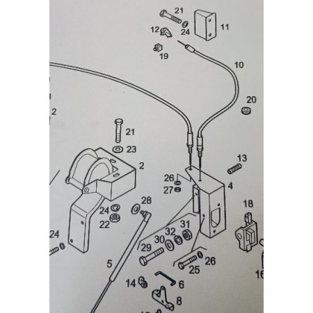 comando flessibile sgancio paraurti anteriore my way iveco 500314551