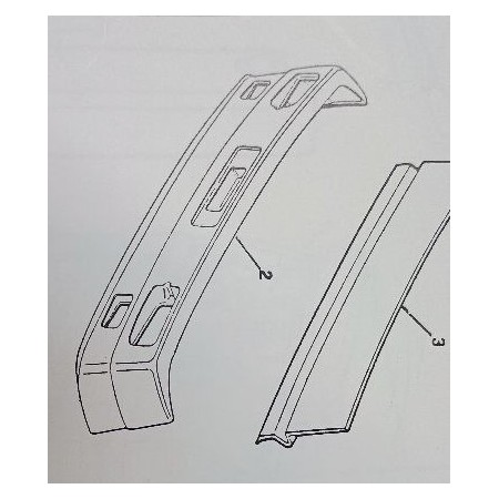 paraurti anteriore 370/S iveco 4829800