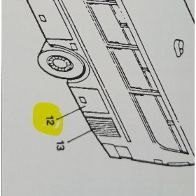 sportello penultimo fiancata sx 370 iveco 4781836