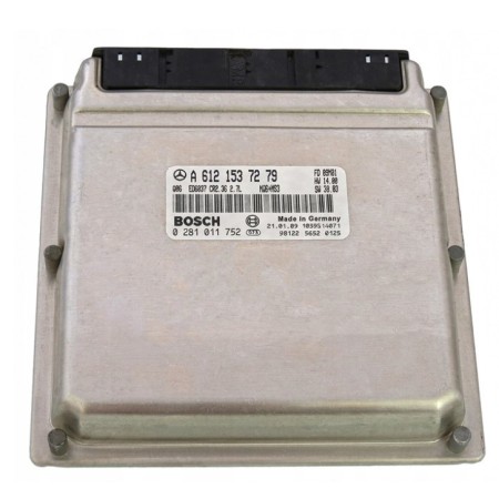 centralina motore bosch 0281011752 sprinter mercedes a6121537279 usata
