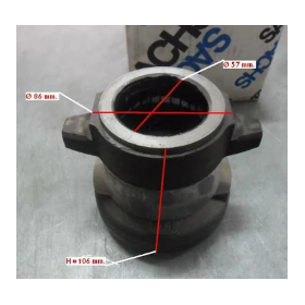 cuscinetto reggispinta frizione skf 630334 iveco 61688549