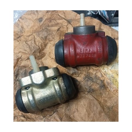 cilindretto freno dm pistone 26,99 M10x1.25 distanza fori 4cm iveco