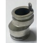 raccordo alluminio collettore pompa acqua iveco 4859907 4774405