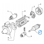indotto motorino avviamento daily/ducato iveco 9961531 9940364