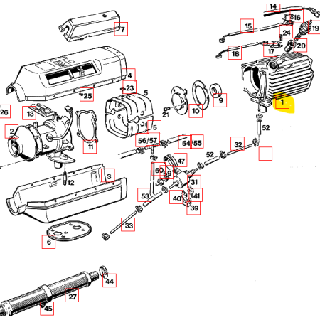 bruciatore/camera di combustione d3lc 24v waermetauscher 201717060000