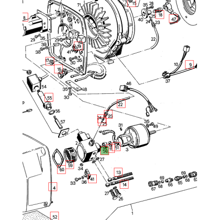 giunto pompa carburante Eberspacher 251371150101