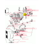 supporto iniettore/portaugello carburante Eberspacher 251436150003