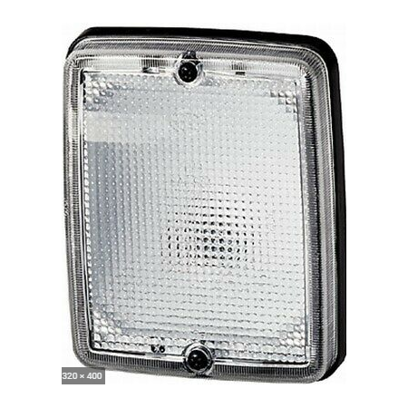 fanalino posteriore/luce retromarcia completo bianco hellatr13