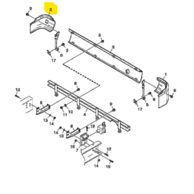 angolare paraurti posteriore dx scania 1792499 480958