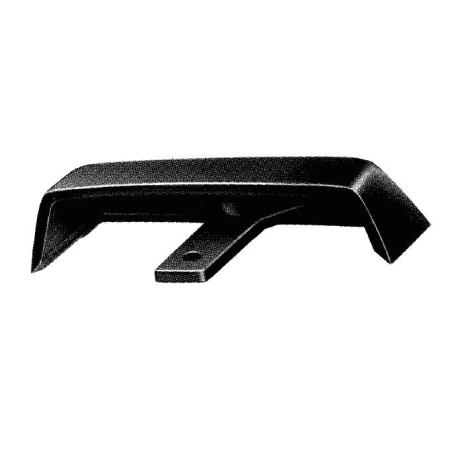 terminale in alluminio verniciato a polvere nero happich 3760246