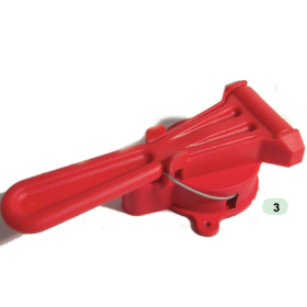 martelletto d'emergen frangivetro avvolgicavo 800mm rosso prima  57720