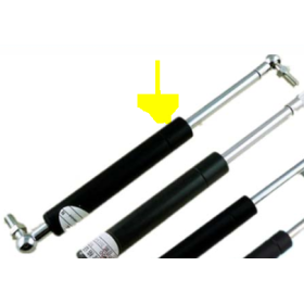 molla a gas stabilus 95656 350N L 405 con snodo iveco 4825807