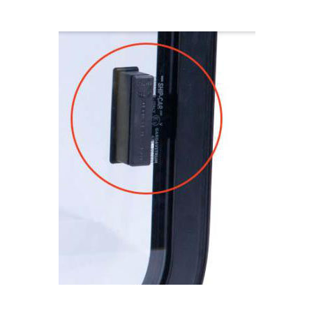 maniglia vetro scorrevole finestra iveco 93191623