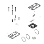 kit guarnizione compressore wabco 4123520022 mercedes a0011301015