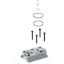 kit testata compressore aria wabco 4123529222 mercedes a0011301215