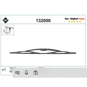 spazzola tergi 1000mm swf 132000 Iveco 71051417 VOLVO 1195399 MAN 81264400049 81264406016 mercedes 8209945 renault 5000788818