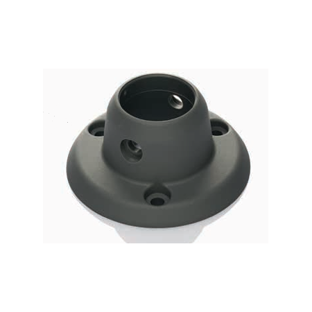 base tonda nera sostegno corrimano dm 35 prima 69047