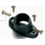 base ovale nera sostegno corrimano dm 35 prima 69067