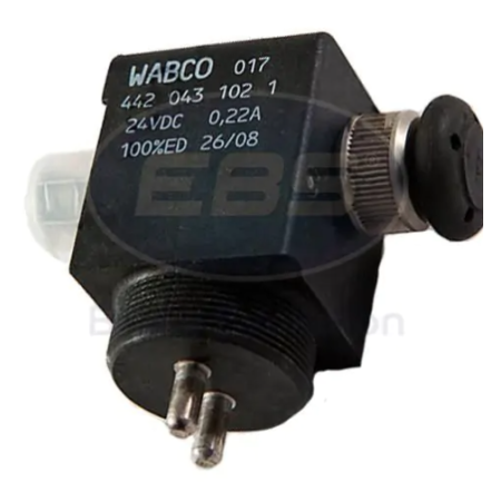 solenoide elettrovalvola 24v 0,22A wabco 4420431021 renault 5001838457