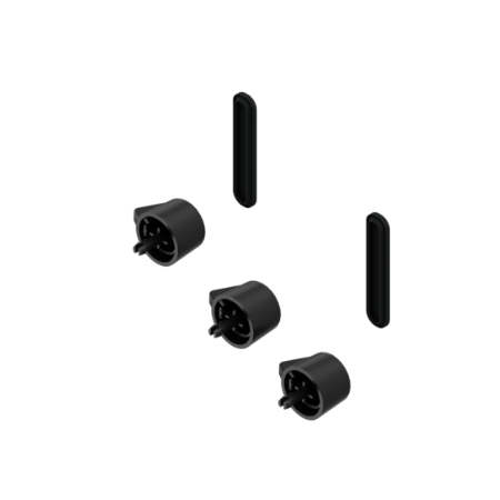 kit cover+knob/riparazione clima wabco 4461959202 evobus A0005400383