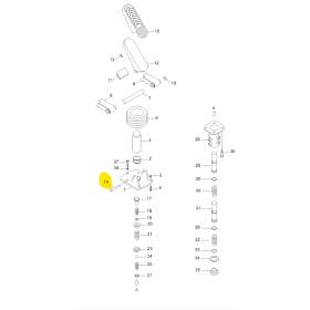perno/piolo gioco del pedale wabco 4613147504