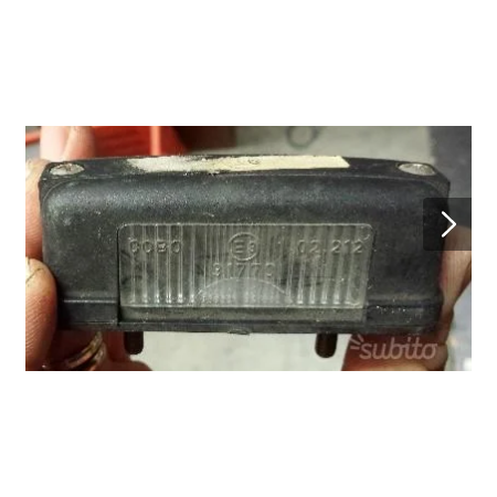 fanalino luce targa iveco 8010000037mo