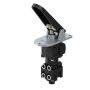 pedale freno completo di valvola wabco  4613186040 daf 1524016