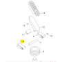 supporto plastica pedale freno wabco 4619033874