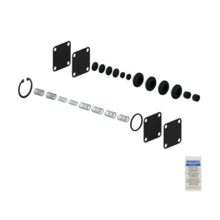 kit ripar valvola 4 vie wabco 9347020012 iveco 93162184 man 81521516012