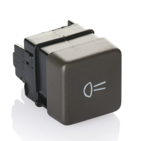 interruttore quadrato p64 grigio prima 65377
