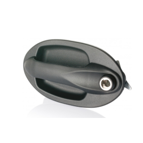 maniglia porta autista ovale azionamento a pulsante p61 prima 69587