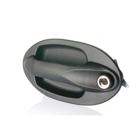 maniglia porta autista ovale azionamento a pulsante p61 prima 69587