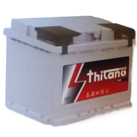 batteria 50ah senza manut 420ah 207x175x190 dx marca thitano 50 lb2d