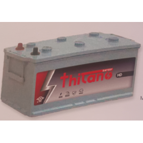 batteria mf 200A spunto 1200A polo sx con tappi marca Thitano 200cs
