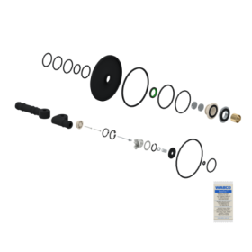 kit revisione correttore di frenata wabco 4757100012 daf 691051