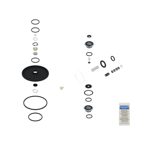 kit revisione correttore frenata wabco 4757110002 mercedes A0004303660