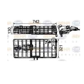 serbatoio di compensazione refrigerante hella 8ma376705241