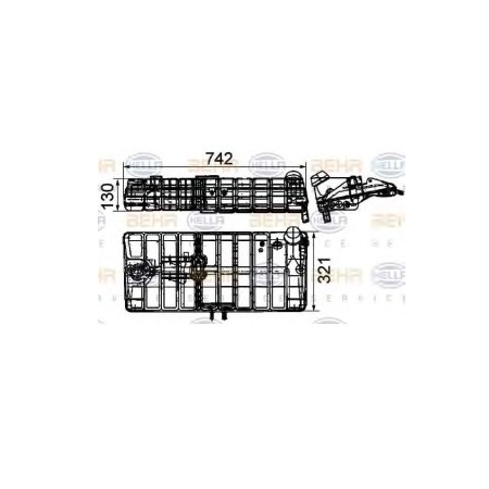 serbatoio di compensazione refrigerante hella 8ma376705241