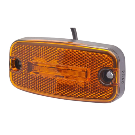 luce ingombro arancio 24v hella 2ps345600011