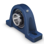 Unità cuscinetto supporto ritto ghisa d20 A34 L127 ingrass gbm ucp204