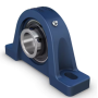 Unità cuscinetto supporto ritto ghisa d30 A45 L165 ingrass lk ucp206