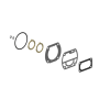 kit guarn. compressore wabco 9110060012 iveco 93161571 8124024 114926